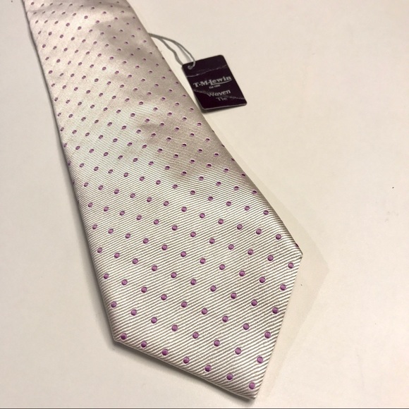 Nwt London TM Lewin 100% silk tie - Picture 6 of 8